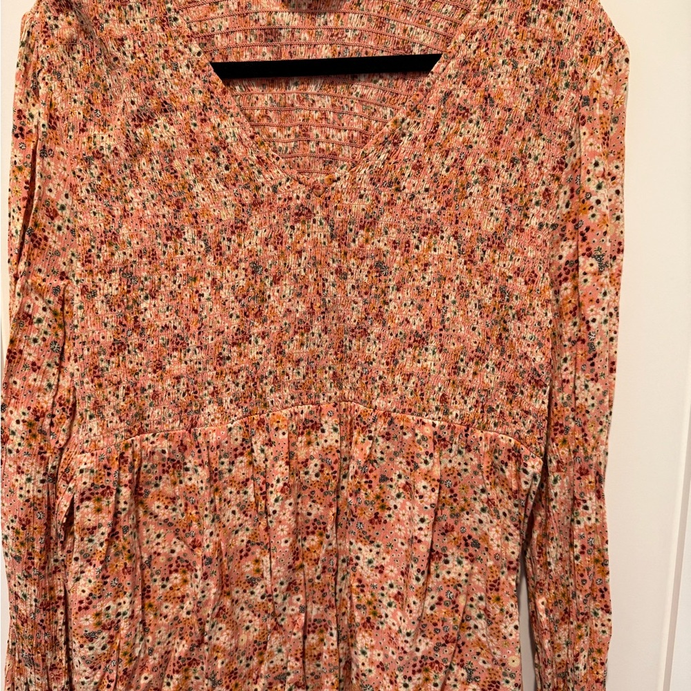 Sonoma Pink Textured Knit Top